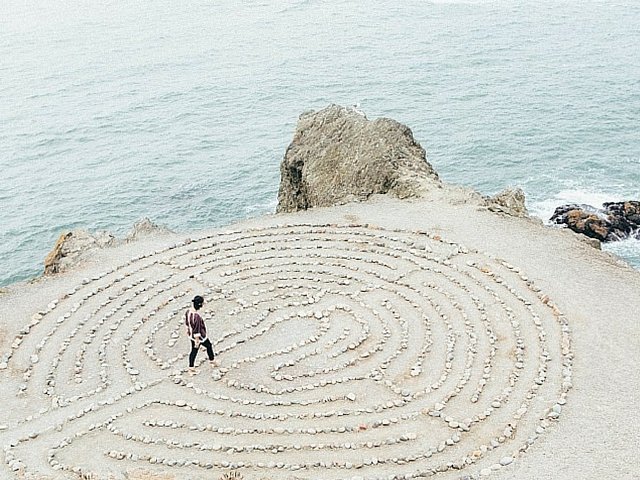 Planning Retreat Meditation Labyrinth